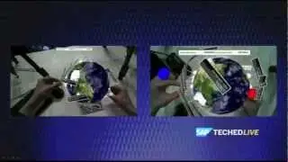 Smart Vision 2 - Smart Glasses, Augmented Reality, 2 x Kinects, hand tracking, pinch to zoom in 3D