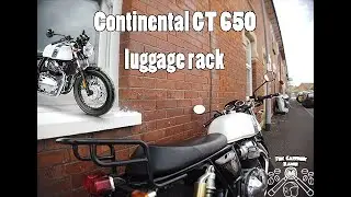 Royal Enfield Interceptor / Continental GT 650 Luggage rack - 🏁The Caffeine Racer🏁 🇬🇧 ☕🏍️