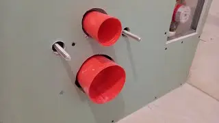 How to make holes in plasterboard for installation without a template