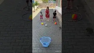 2 tane eğlence top oyunu 