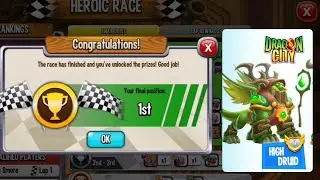 Dragon City - Winning 1st Prize In Heroic Race Event 2021