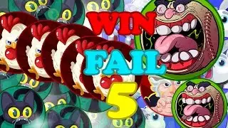 Agar.io Win/Fail #5 Agario Biggest Double split!