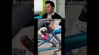 Einfach in ein Mofa verwandelt 😄