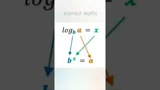 Log to exponential🔣 exponential to log 🔣earnest maths🔣 