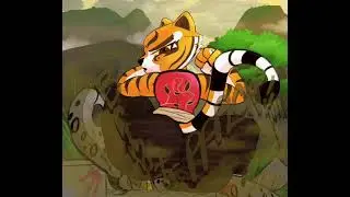 Master Tigress farting on Tai Lung
