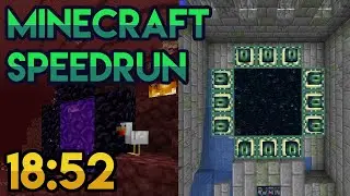 Beating Minecraft in under 19 minutes
