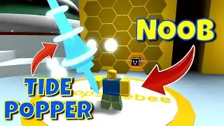 NOOB with TIDE POPPER in BEE SWARM SIMULATOR