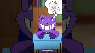#Animation: CatNap Failed Spelling🤣Smiling Critters POPPY PLAYTIME CHAPTER 3 Funny Animation #school