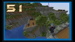 CoppitCraft Castle 051: More cannons and bushes.