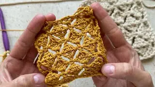 Узор ГОТИКА. Новый Для Меня Узор Крючком!
