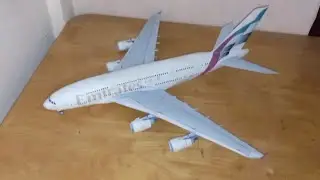 1000 SUBSCRIBER SPECIAL!​ Emirates Airbus A380-800 New livery Papercraft | Alvarez Papercraft