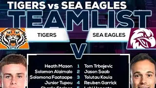 2024 NRL Round 25 Highlights | West TIGERS 🆚 Manly Sea EAGLES 🦅 #nrlgrandfinal