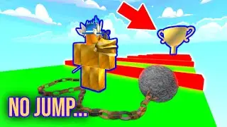Obby But You Can't Jump | Speed Run | Roblox