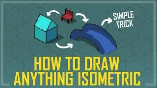 Pixel Art Tutorial:  How to Draw Anything Isometric