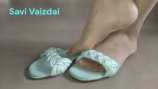 Nylon feet play Savi Vaizdai   Part 1003 Slippers