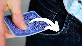 Learn How To Make A Card Appear In Someone's Pocket ( Tutorial)
