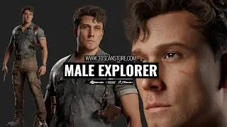 Male Explorer - Game Res Model