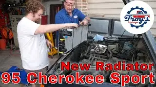 1995 Jeep Grand Cherokee Sport Radiator Replacement