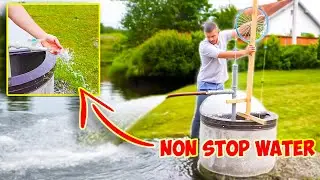 Man Builds Free Energy Water Pump in two Days