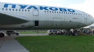Залез в заброшенный самолет ИЛ-86 в СПб