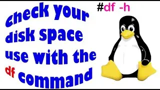 The df command, learn df's syntax
