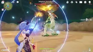 0 Damage Taken Ganyu | Showcase Boss Jadeplume Terrorshroom | Sumeru