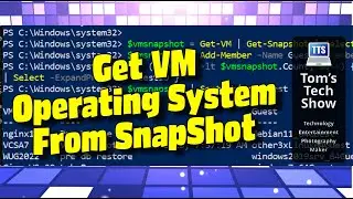 Get VM Operating System From SnapShot