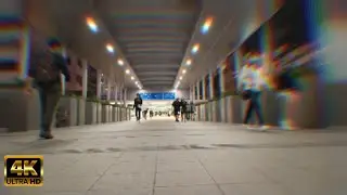Walking People time lapse