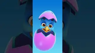 Птенчик вылупился из яйца 