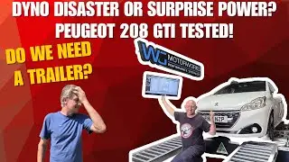Dyno Disaster or Surprise Power! Peugeot 208 GTI Tested! #dyno #peugeot #gti #power #diy #mechanic