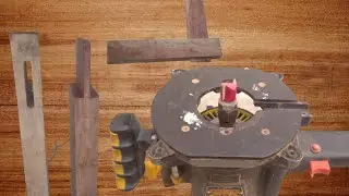 lakadi ke chuda cutting Endico Hydraulic Router Machine full working Video (New Update Machine)