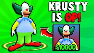 The KRUSTY CLOWN MYTHIC Is OP! (Simpsons Tower Defense)