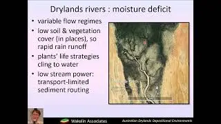 AESC2021: Gresley Wakelin-King presents 'Australian drylands depositional environments...'