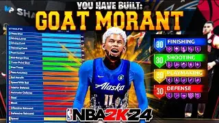 *NEW* BEST POINT GUARD BUILD IS TAKING OVER NBA2K24! 92 3BALL +  CONTACT DUNKS & HOF PLAYMAKING!