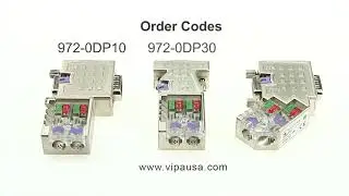 How to Connect the VIPA EasyConn PB PROFIBUS Connector to a PROFIBUS Cable