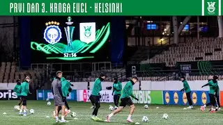 Odhod v Helsinke / Uradni Trening #UECL