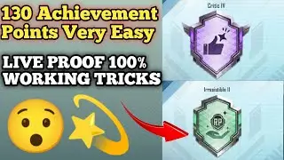 Easy Way To Complete ( CRITIC & ARRESISTIBLE) Achievement In Bgmi 🔥 Rate & Receive Rp Your teammate
