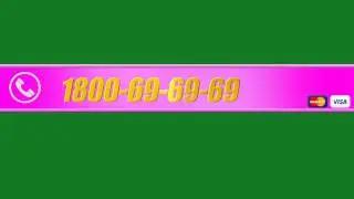 Hotline Banner   Green Screen Animation