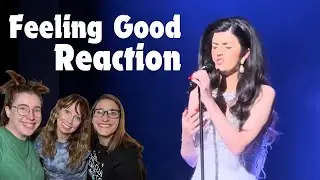 FEELING GOOD (COVER) | ANGELINA JORDAN | IYPODCAST BLIND REACT