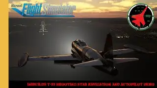 Inibuilds T-33 Shooting Star Navigation and Autopilot Demo | Microsoft Flight Simulator