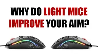 Why Do Light Mice Improve Your Aim?