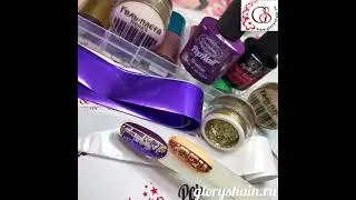 Дизайн ногтей с матовой фольгой. Простые дизайны ногтей.