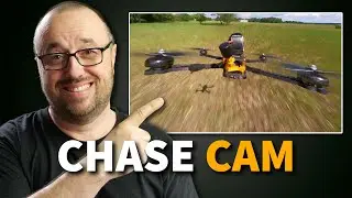 A drone chase cam