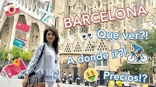 Los mejores lugares de Barcelona. 2018
