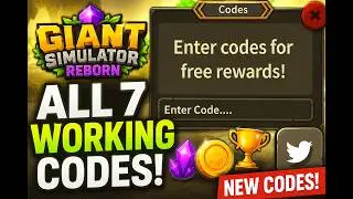 All currently Working Codes In Giant Simulator Reborn!