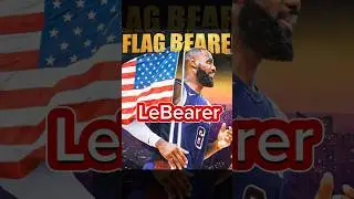 Lebron James - LeFlag or LeBearer 👀🔥team Usa's Flag Bearer