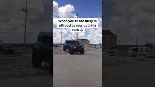 BRONCO OFFROADING... on Curbs! 🤣