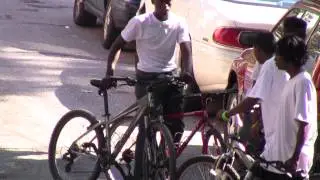 Stealing Bikes off Porches Ass Nigga