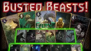 Gwent | Busted Beasts | GN, Magic Compass is crazy good