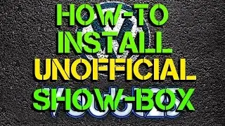 [ How-To ] - Install Unofficial Show-Box add-on
